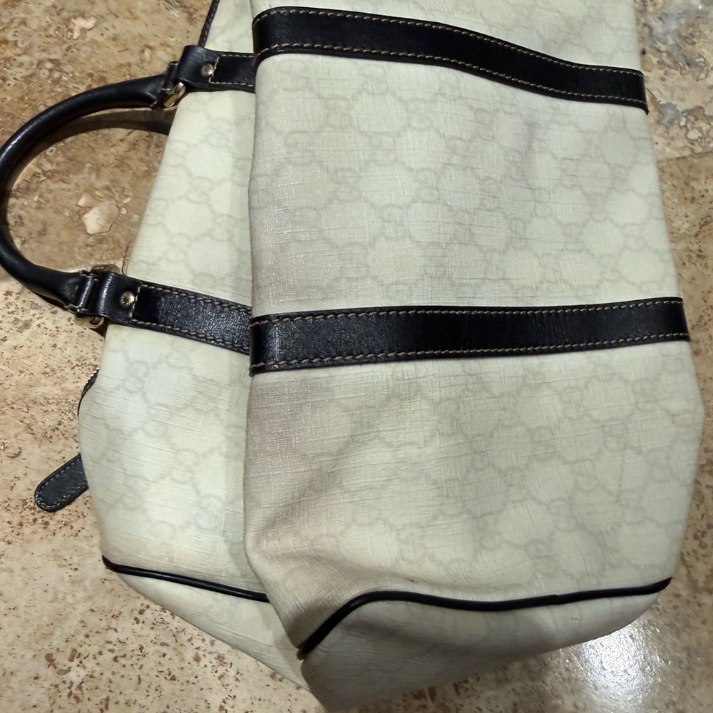 Gucci white Leather Shoulder Bag - Picture 7 of 8